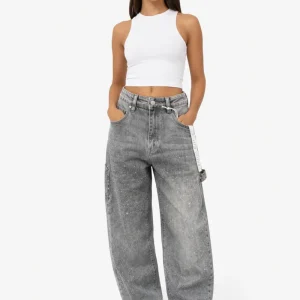 Nova Sparkle Cargo Balloon Jeans H905-3