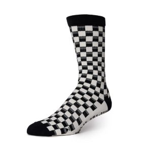 Antislip Sokken Mannen Crew Checkers – Base33