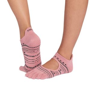 Antislip Sokken met Tenen Bellarina Soft Red – ToeSox