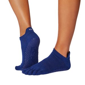Antislip Sokken Low Rise met Tenen Deep Navy – ToeSox