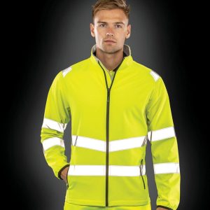 Gerecycleerde veiligheidssoftshell Result