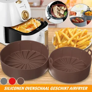 Multifunctionele Ovenschaal Geschikt Voor Airfryer - 100% Siliconen